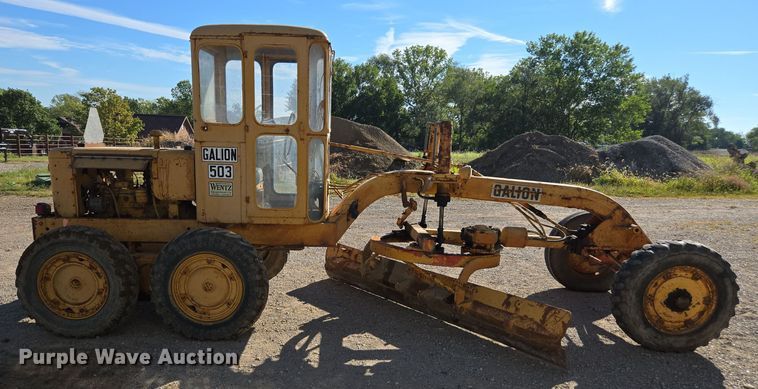 image for item EE7762 1953 Galion 503 rigid frame motor grader