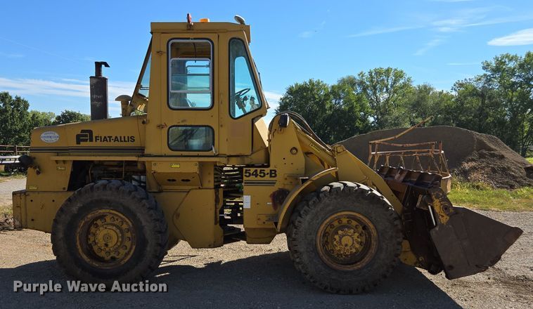 image for item EE7763 1981 Fiat-Allis 545B wheel loader