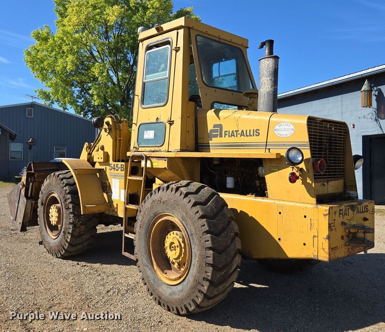 image for item EE7763 1981 Fiat-Allis 545B wheel loader