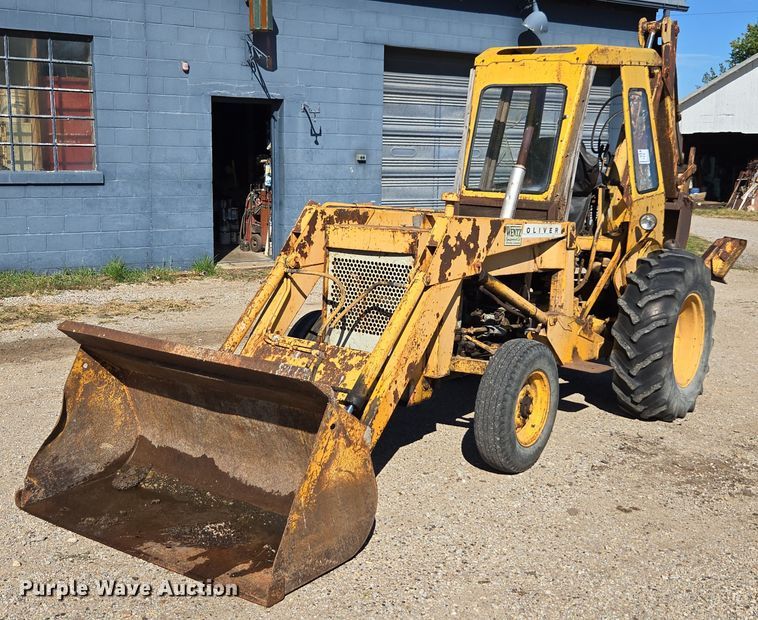 image for item EE7764 Oliver backhoe