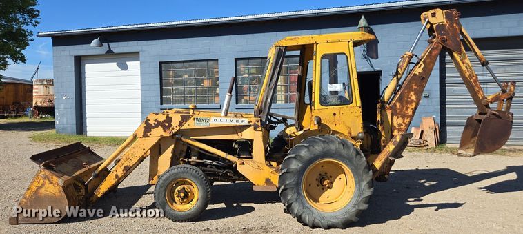 image for item EE7764 Oliver backhoe