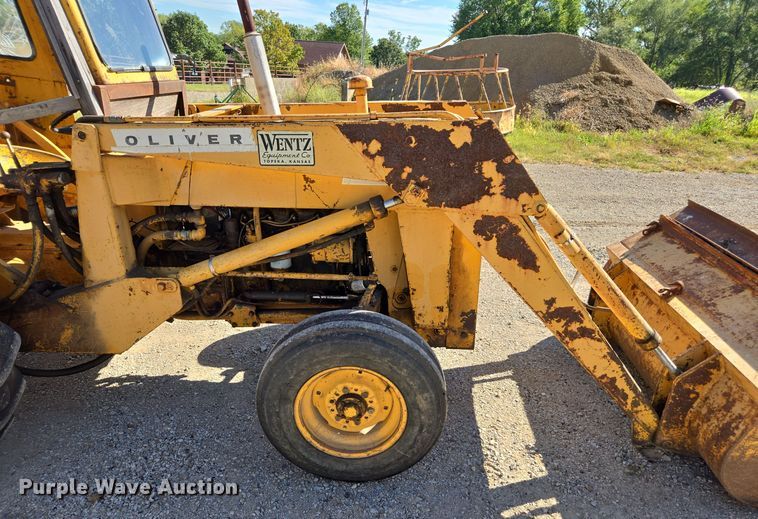 image for item EE7764 Oliver backhoe