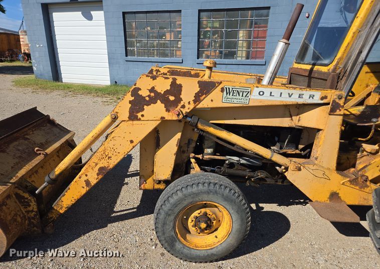 image for item EE7764 Oliver backhoe