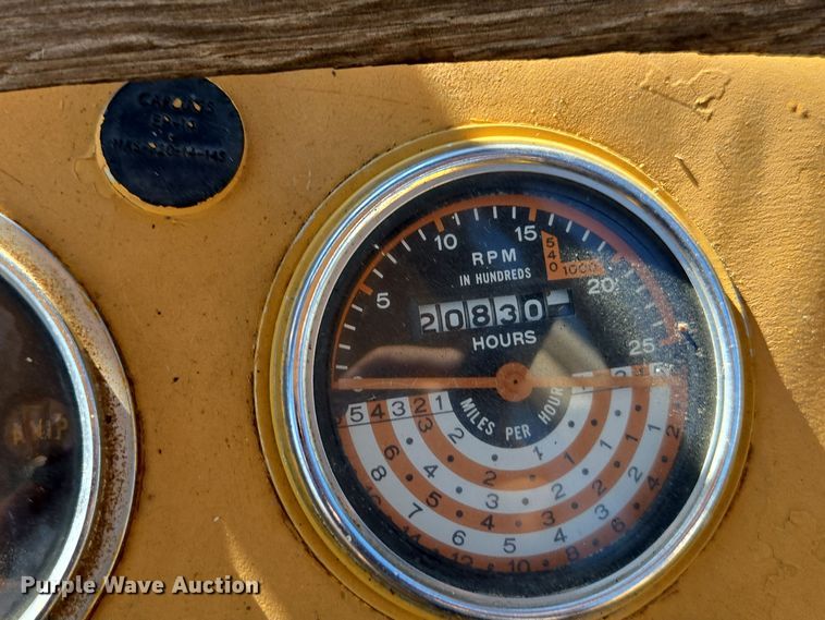 image for item EE7764 Oliver backhoe