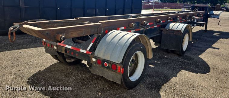 image for item EE7768 1994 Benlee TA60DD43 roll-off container trailer