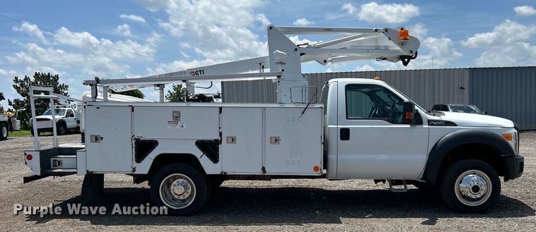 image for item EG0782 2014 Ford F450 Super Duty  bucket truck