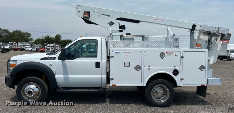 image for item EG0974 2012 Ford F450 Super Duty bucket truck