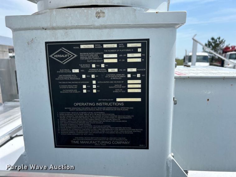 image for item EG0974 2012 Ford F450 Super Duty bucket truck