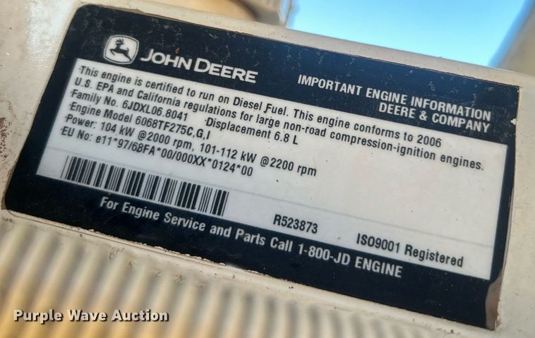 image for item EG1015 2007 Sterling Acterra pressure digger truck