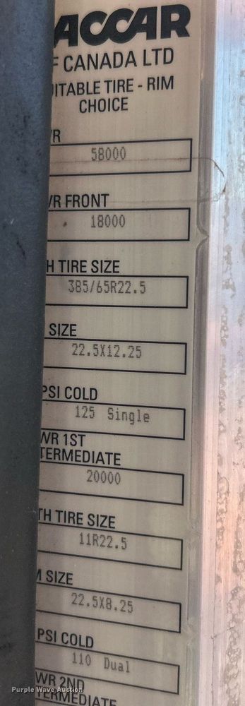 image for item EG1019 2005 Peterbilt  335 crane truck