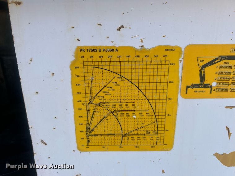 image for item EG1022 2005 International  7509 crane truck