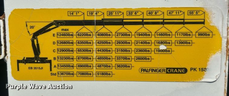 image for item EG1034 2007 Freightliner  Business Class M2 crane truck