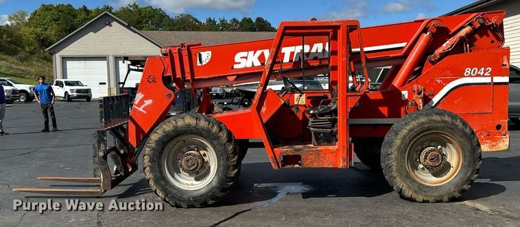 image for item EG6716 1994 Sky Trak 8042 telehandler