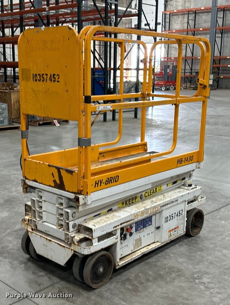 image for item EG6720 2015 Hy-Brid HB-1430 scissor lift