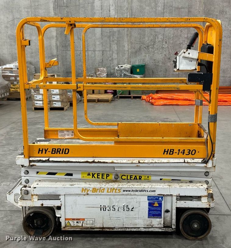 image for item EG6720 2015 Hy-Brid HB-1430 scissor lift
