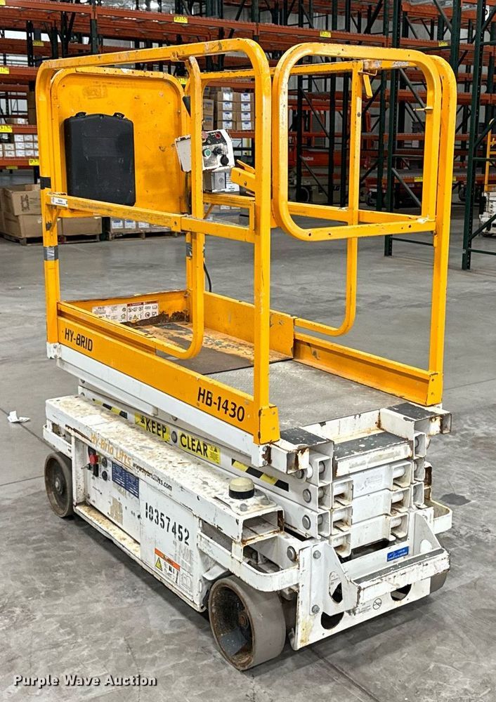 image for item EG6720 2015 Hy-Brid HB-1430 scissor lift