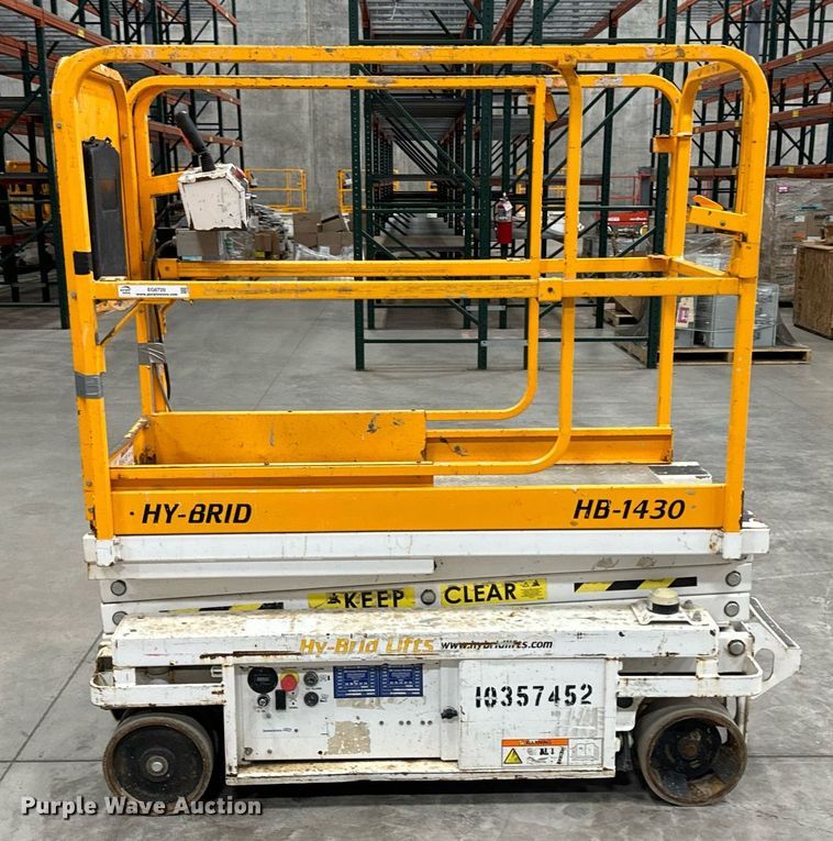 image for item EG6720 2015 Hy-Brid HB-1430 scissor lift