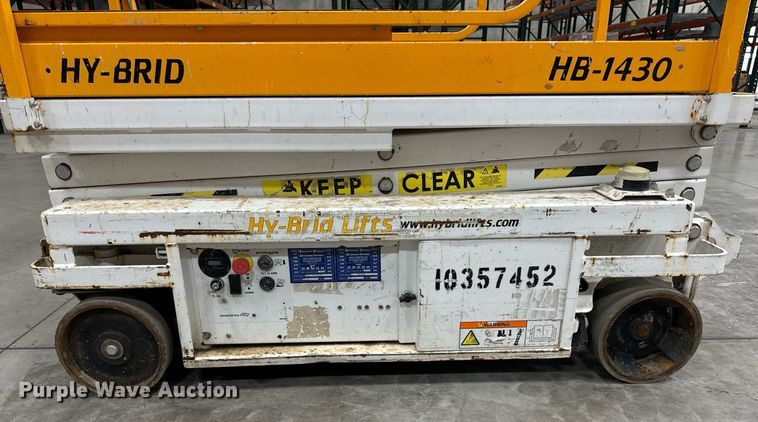 image for item EG6720 2015 Hy-Brid HB-1430 scissor lift