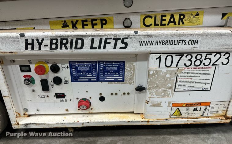 image for item EG6721 2018 Hy-Brid HB-1430 scissor lift