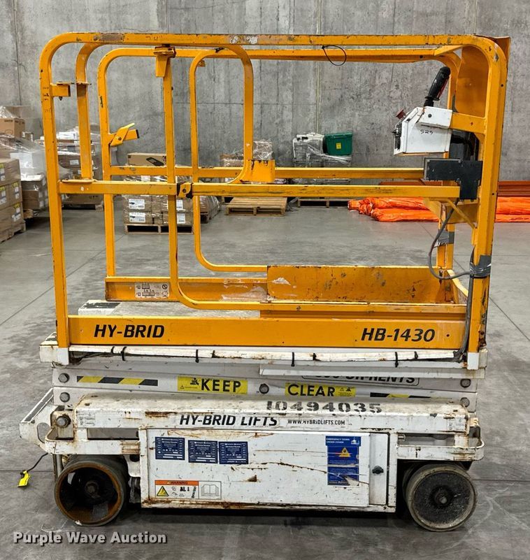 image for item EG6722 2016 Hy-Brid HB-1430 scissor lift