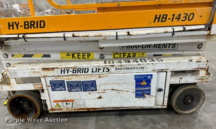 image for item EG6722 2016 Hy-Brid HB-1430 scissor lift
