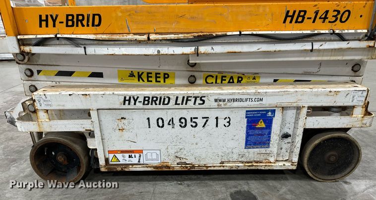 image for item EG6723 2016 Hy-Brid HB-1430 scissor lift