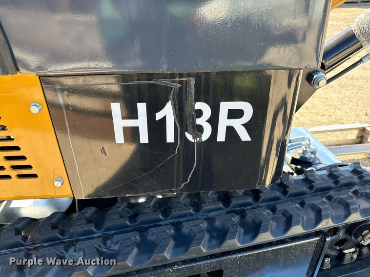 image for item EG6731 2024 AGT Industrial  H13R mini excavator