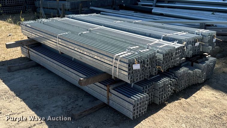image for item EG6735 Approximately 375 galvanized struts 