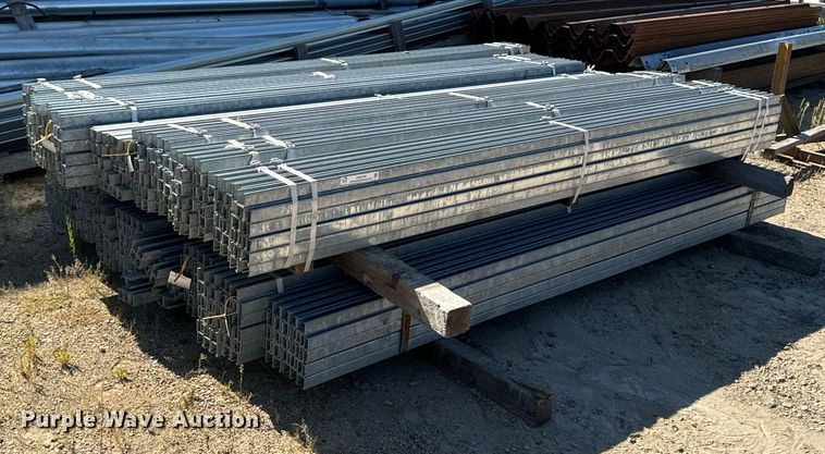image for item EG6735 Approximately 375 galvanized struts 