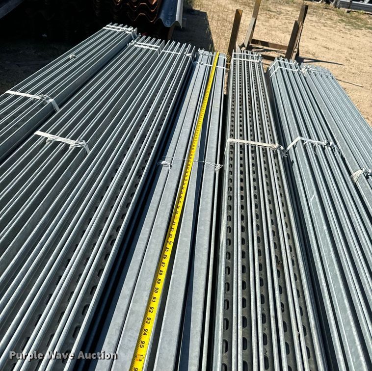 image for item EG6735 Approximately 375 galvanized struts 