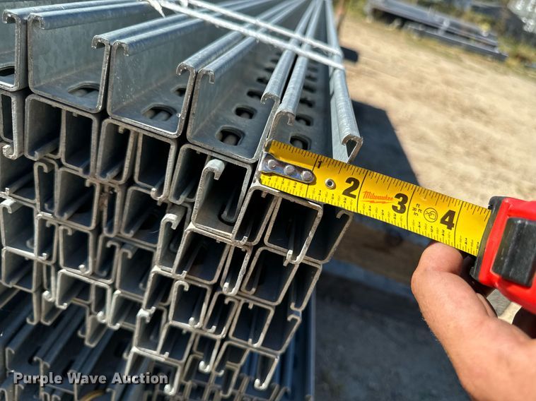 image for item EG6735 Approximately 375 galvanized struts 