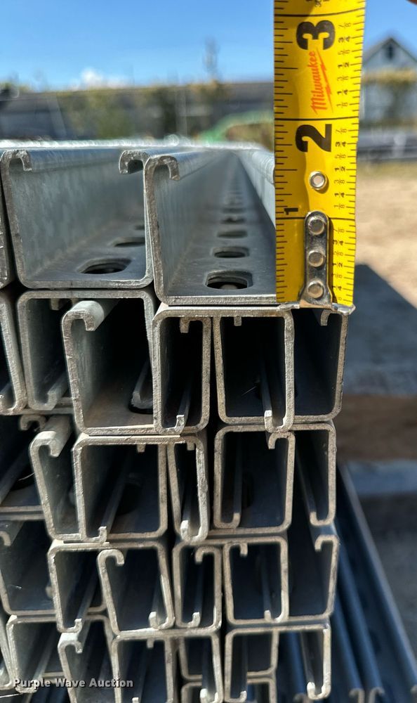 image for item EG6735 Approximately 375 galvanized struts 