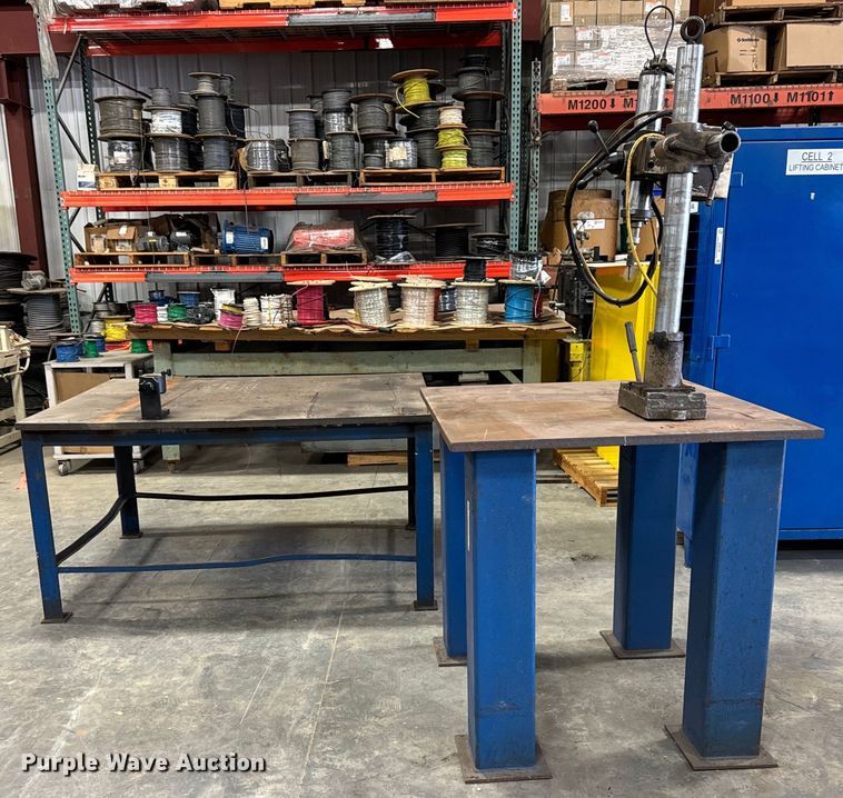 image for item EG6737 (2) welding tables