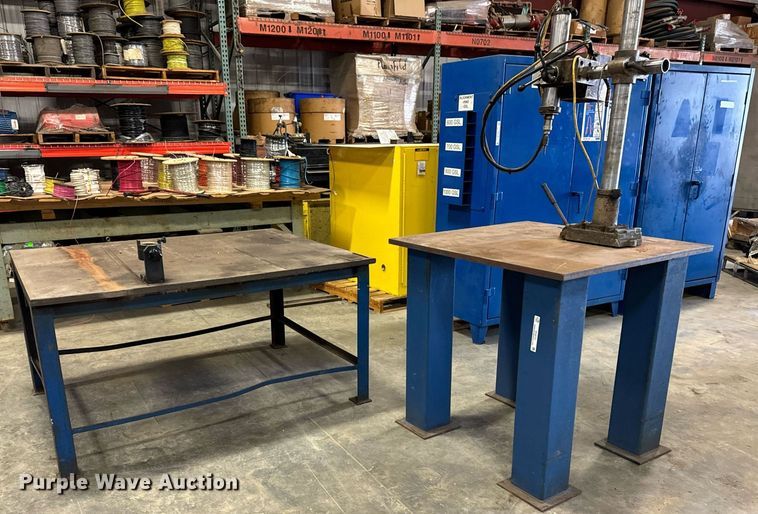 image for item EG6737 (2) welding tables