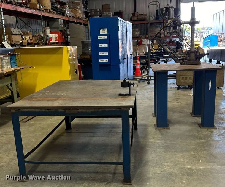 image for item EG6737 (2) welding tables