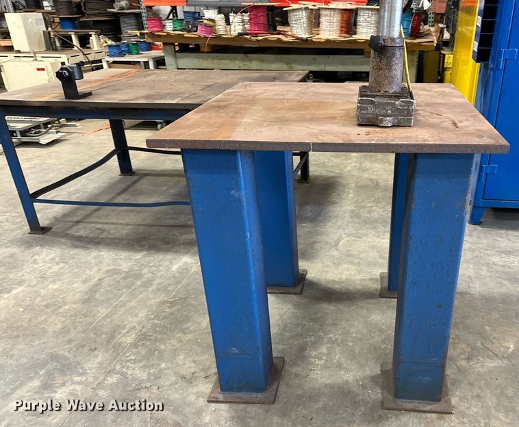 image for item EG6737 (2) welding tables