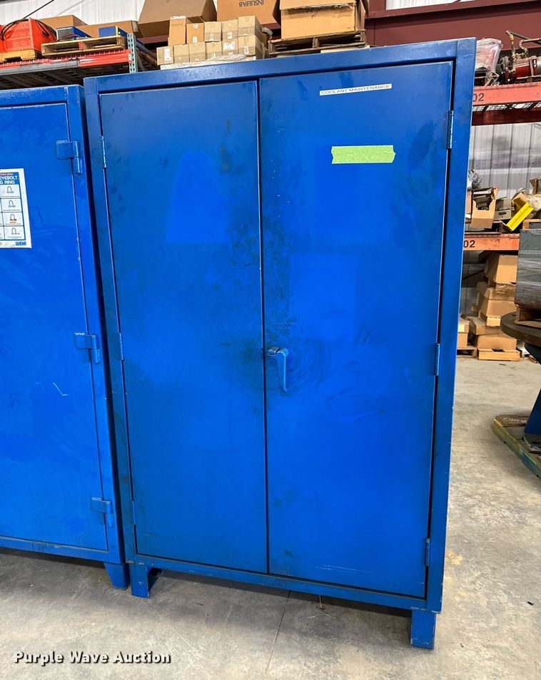 image for item EG6738 (2) storage cabinets 