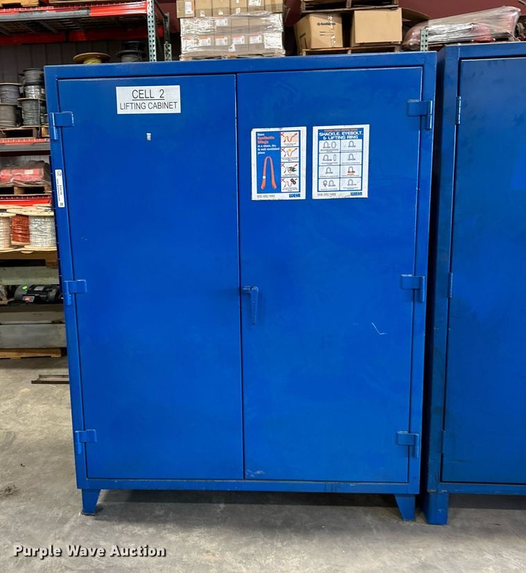 image for item EG6738 (2) storage cabinets 