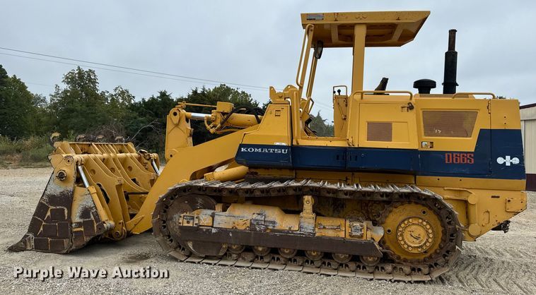 image for item EH7028 1991 Komatsu D66S1 track loader