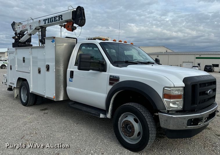image for item EH7029 2008 Ford F550 Super Duty XL utility / service truck