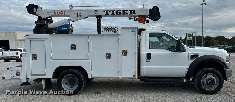 image for item EH7029 2008 Ford F550 Super Duty XL utility / service truck