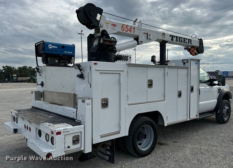 image for item EH7029 2008 Ford F550 Super Duty XL utility / service truck