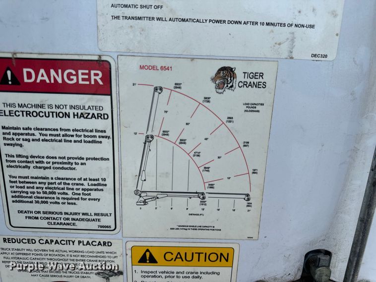 image for item EH7029 2008 Ford F550 Super Duty XL utility / service truck