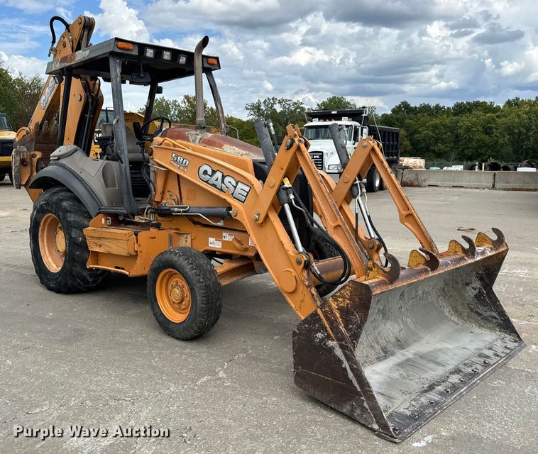 image for item EH7036 2012 Case 580 Super N backhoe