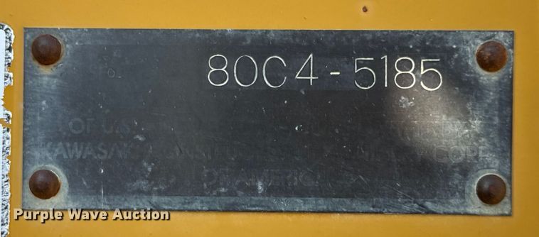 image for item EH7046 2004 Kawasaki 80ZV wheel loader