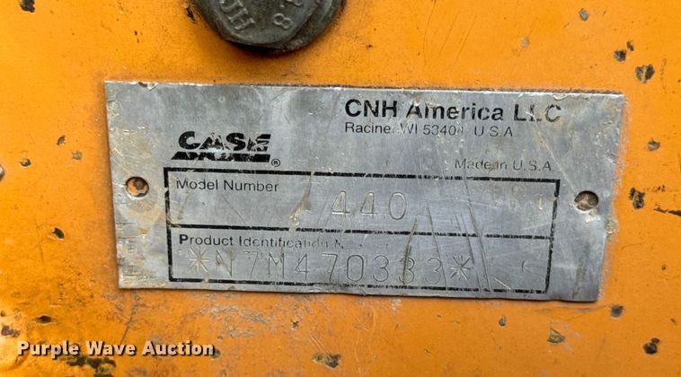 image for item EH7049 2007 Case 440 skid steer loader