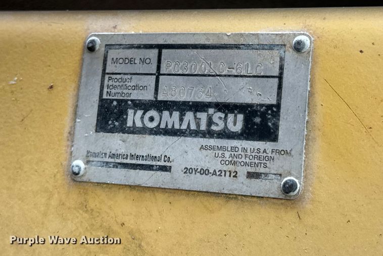 image for item EH7054 1997 Komatsu PC300LC-6LC excavator