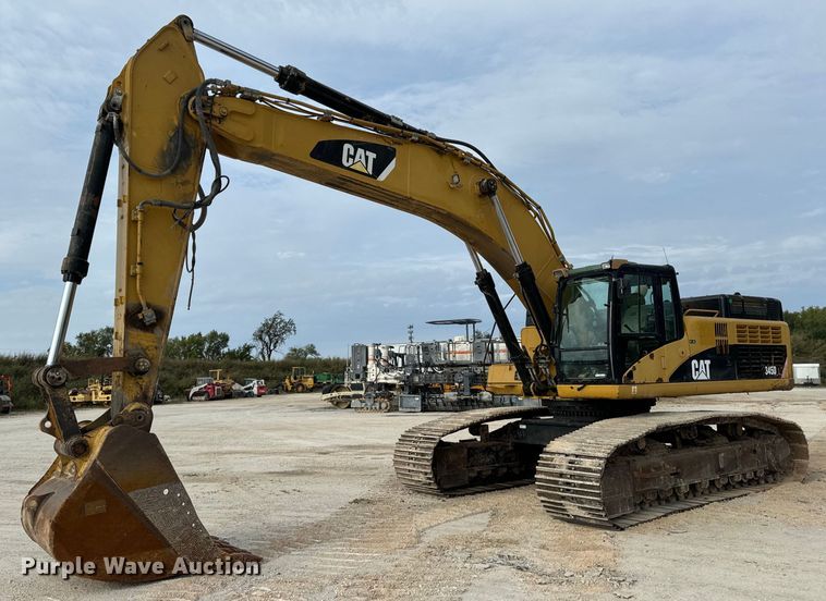 image for item EH7059 2009 Caterpillar 345D L excavator