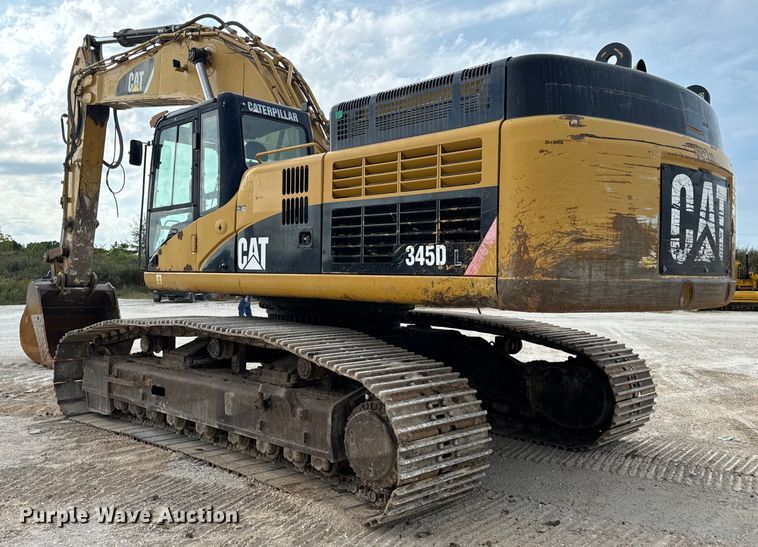 image for item EH7059 2009 Caterpillar 345D L excavator