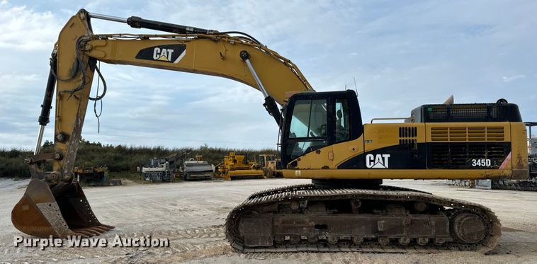 image for item EH7059 2009 Caterpillar 345D L excavator